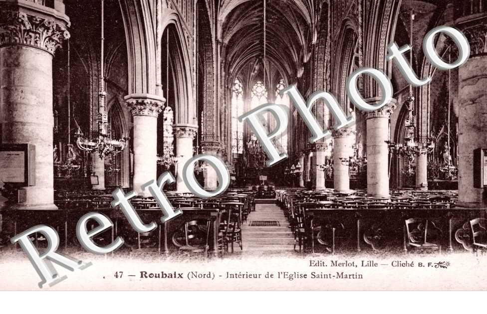 Interieur de l'Eglise Saint Martin