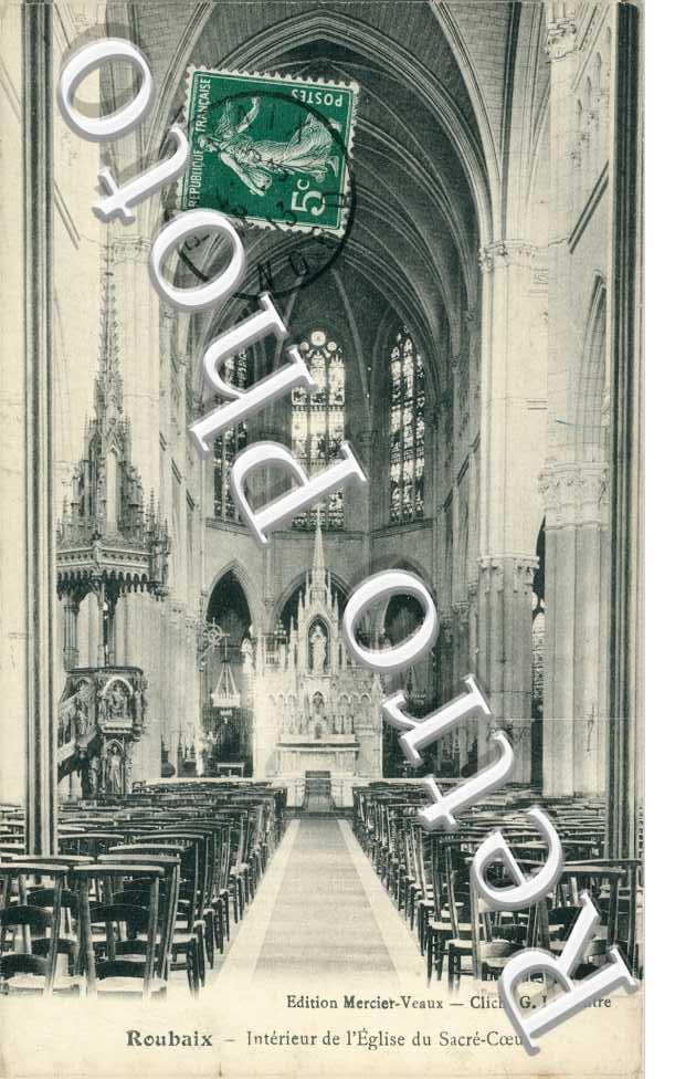 Interieur de l'Eglise du Sacre Choeur