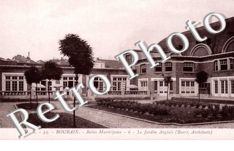 Bains Municipaux, le Jardin Anglais