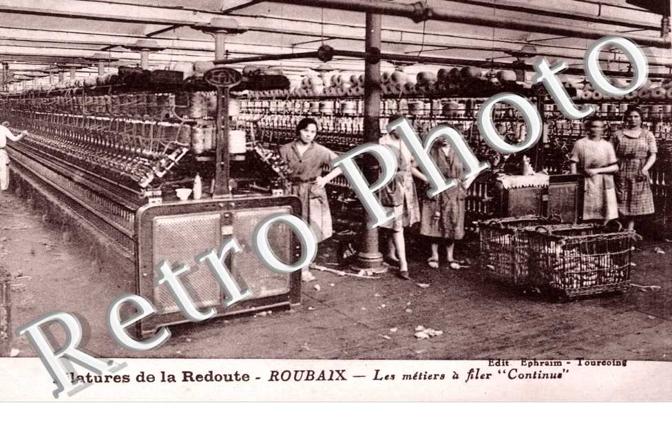 Filatures de la redoute - les metiers a filer