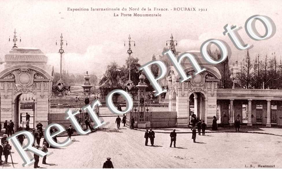 Expo internationale 1911 - Porte monumentale