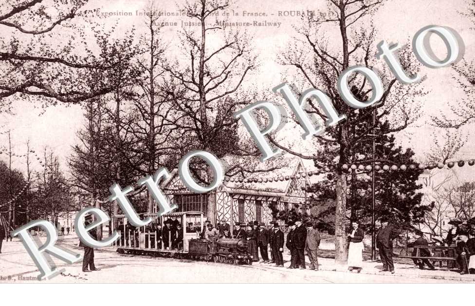 Expo internationale 1911 - avenue Jussieu - Miniature-Railway
