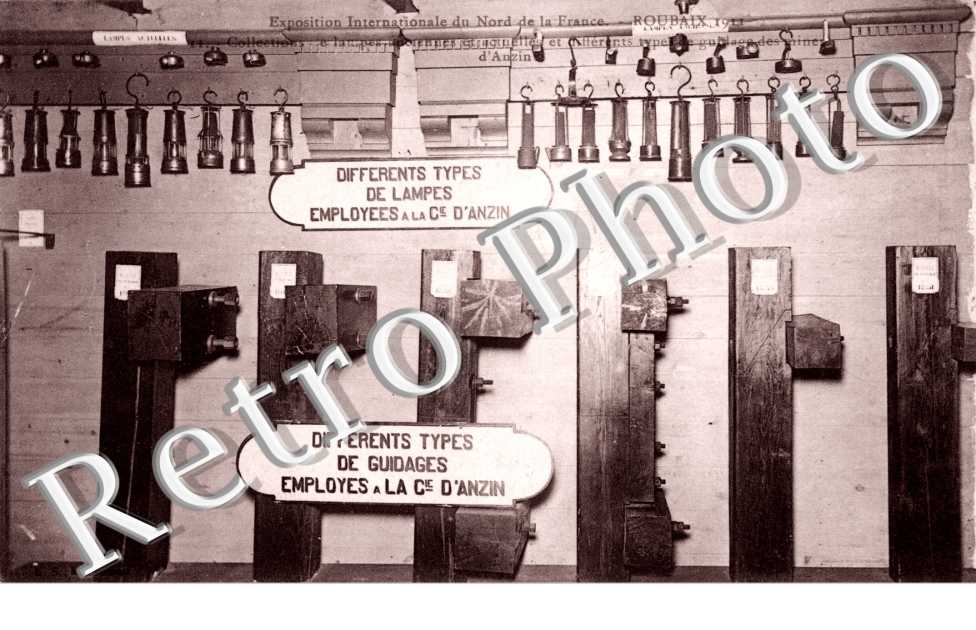 Exposition internationale du Nord de la France 1911 - collection de lampes anciennes