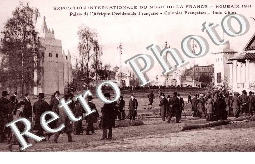 Exposition Internationale du Nord de la France - palais de l'afrique Occidentale Francaise