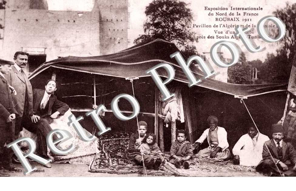 Exposition Internationale du Nord de la France - Pavillon de l'Algerie et la Tunisie