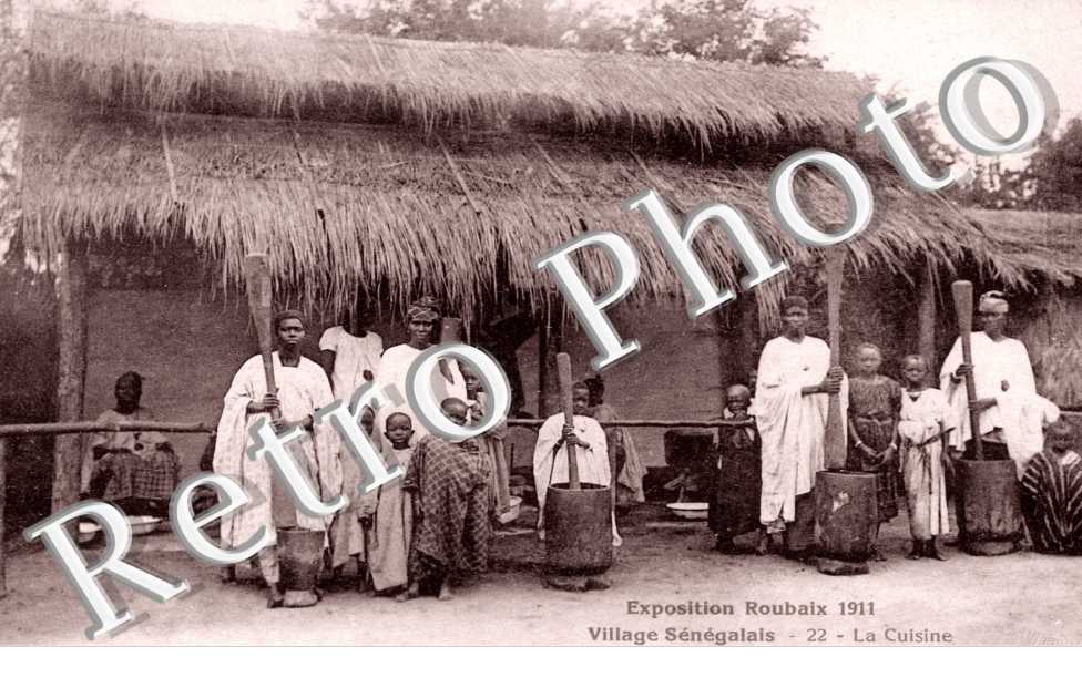Exposition internationale du Nord de la France, village Senegalais