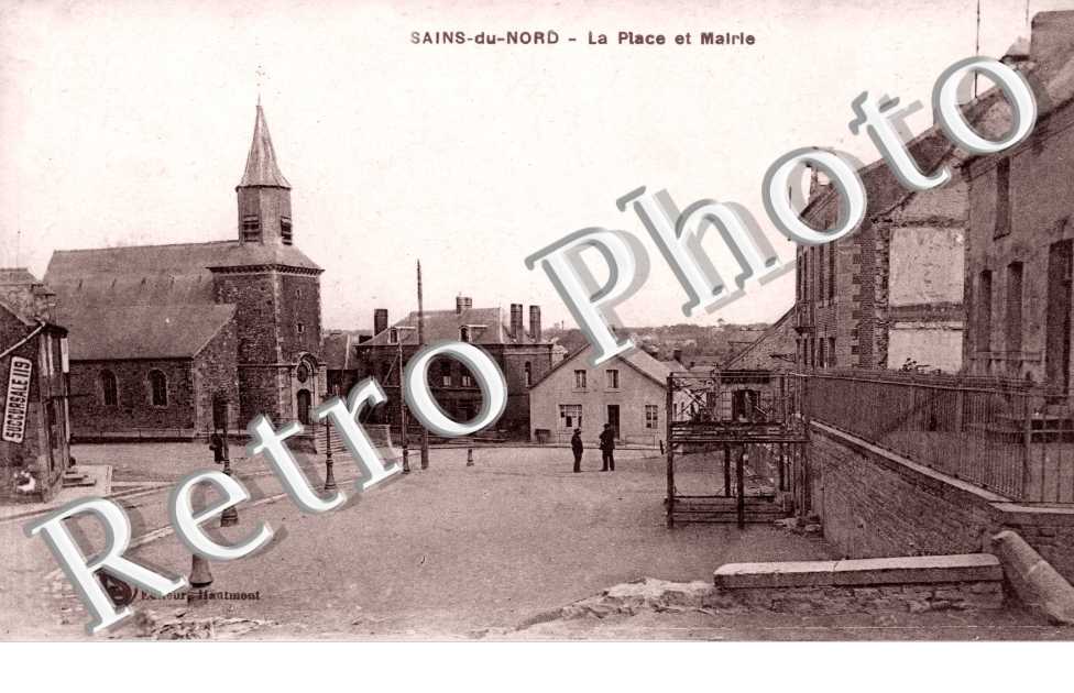 La place et la mairie