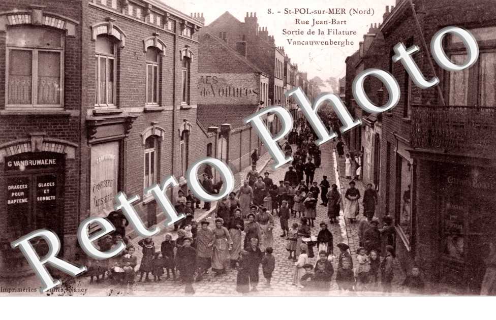 Rue Jean Bart - sortie de la filature