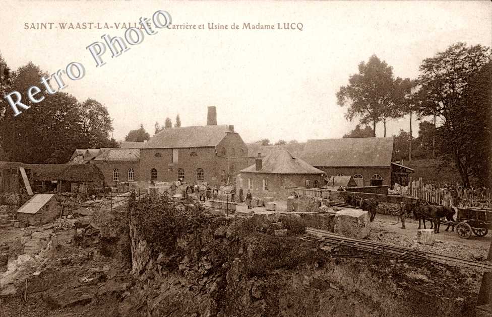 Carrieres et usine de Madame Lucq