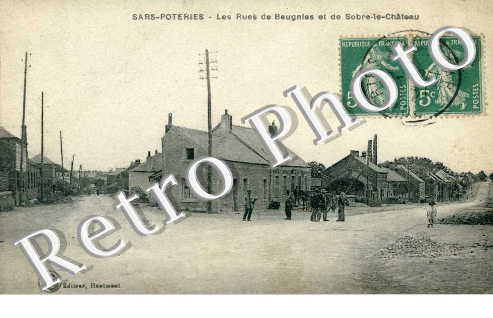 Rues de Beugnies et de Sorbe le chateau
