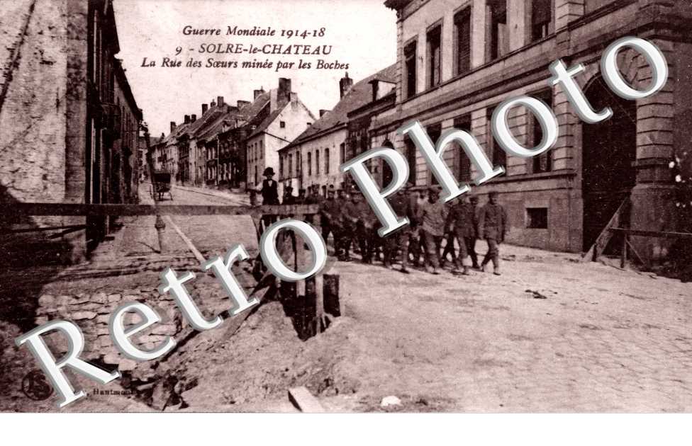 Rue des Soeurs minee par les Boches
