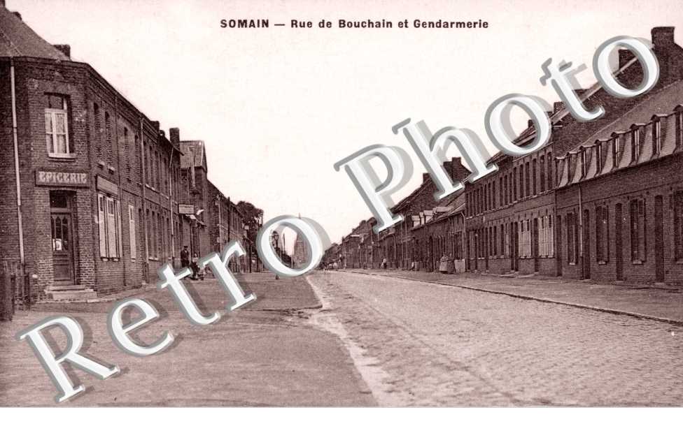Rue de Bouchain et gendarmerie