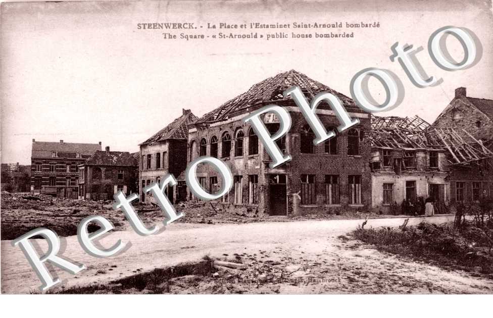Place et l'Estaminet Saint Arnould bombarde