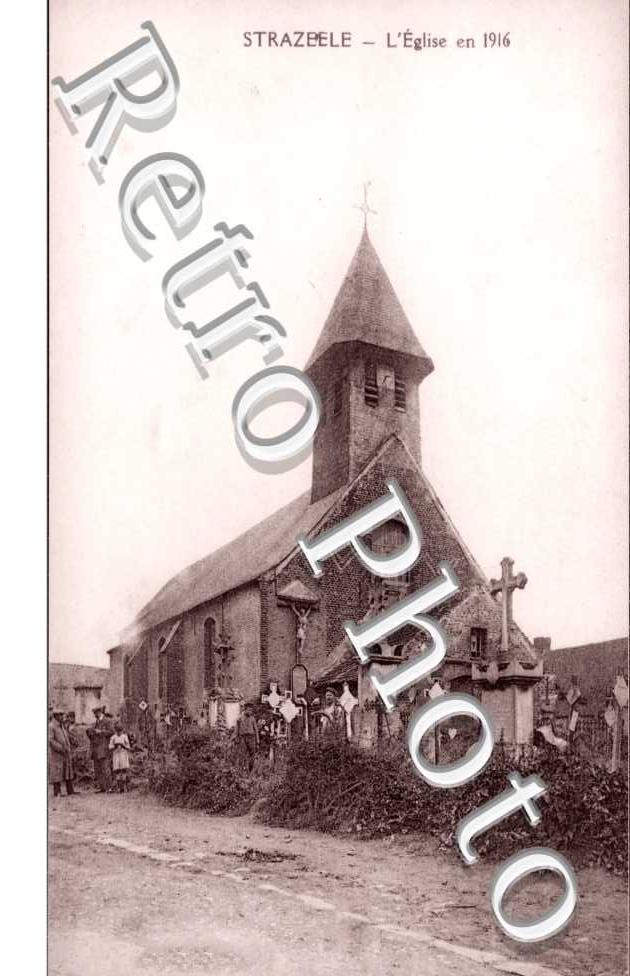 l'eglise en 1916