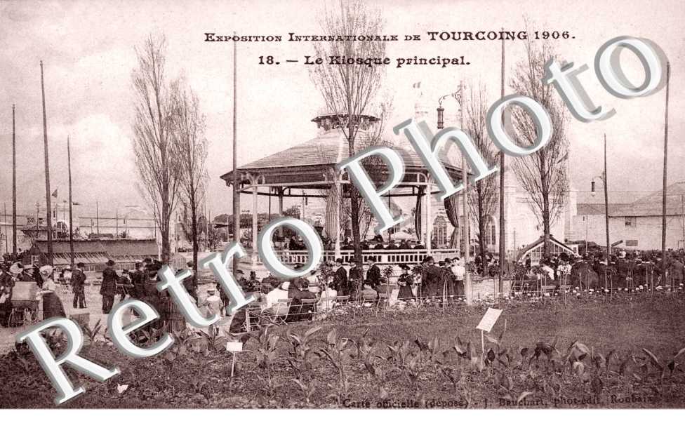 exposition 1911 - le kiosque municipal