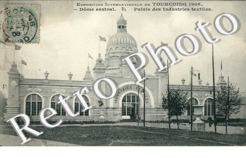 Exposition - Dome central - palais des industries textiles