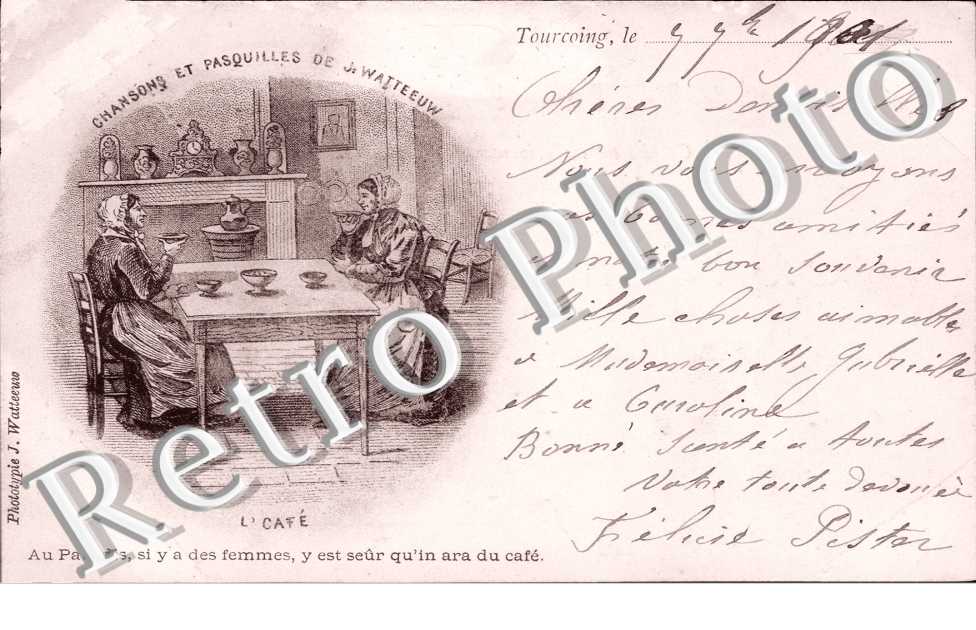 CARTE STYLE DESSIN