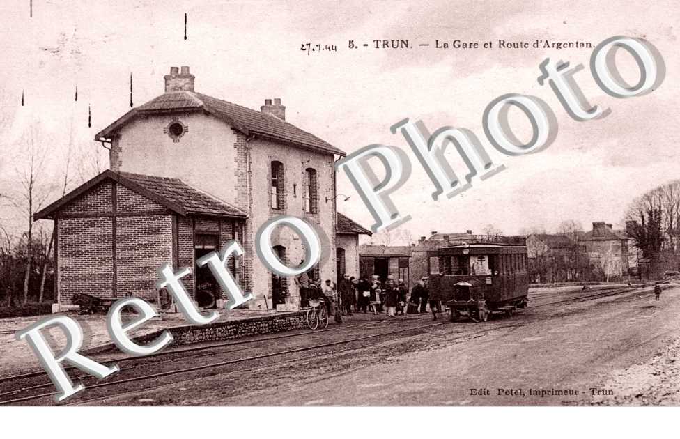 La Gare et Route d'Argentan