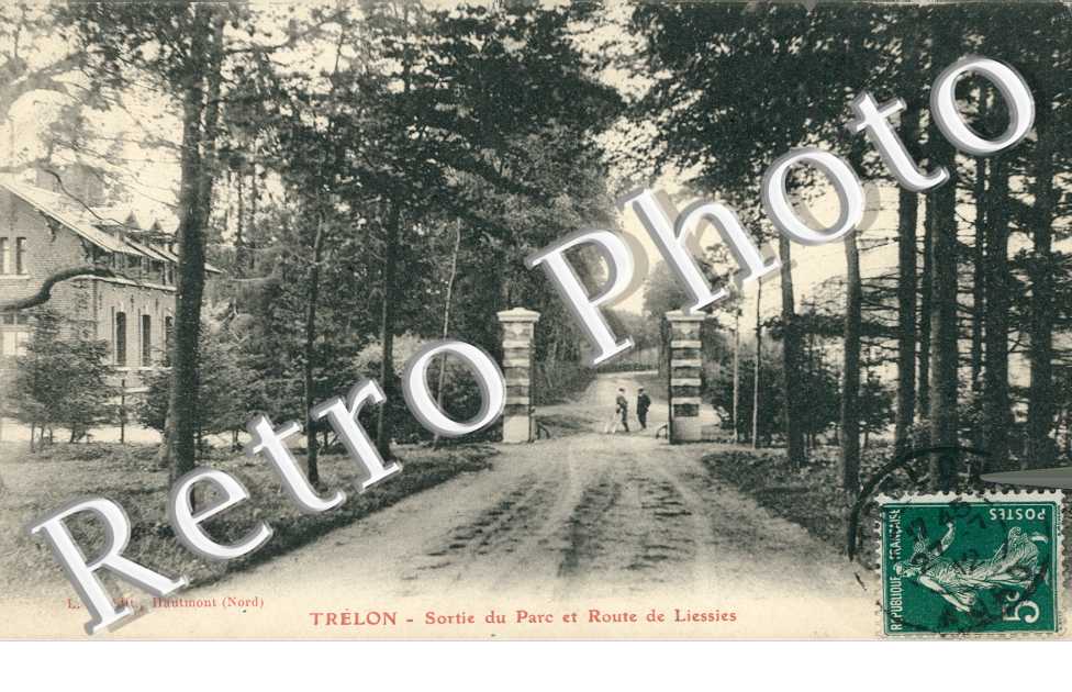 Sortie du Parc et route de Liessies