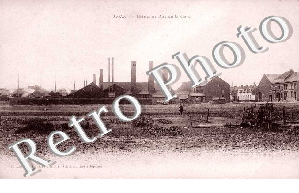 usines et rue de la Gare