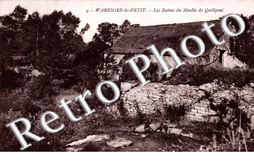 Ruines du moulin de Quelipont
