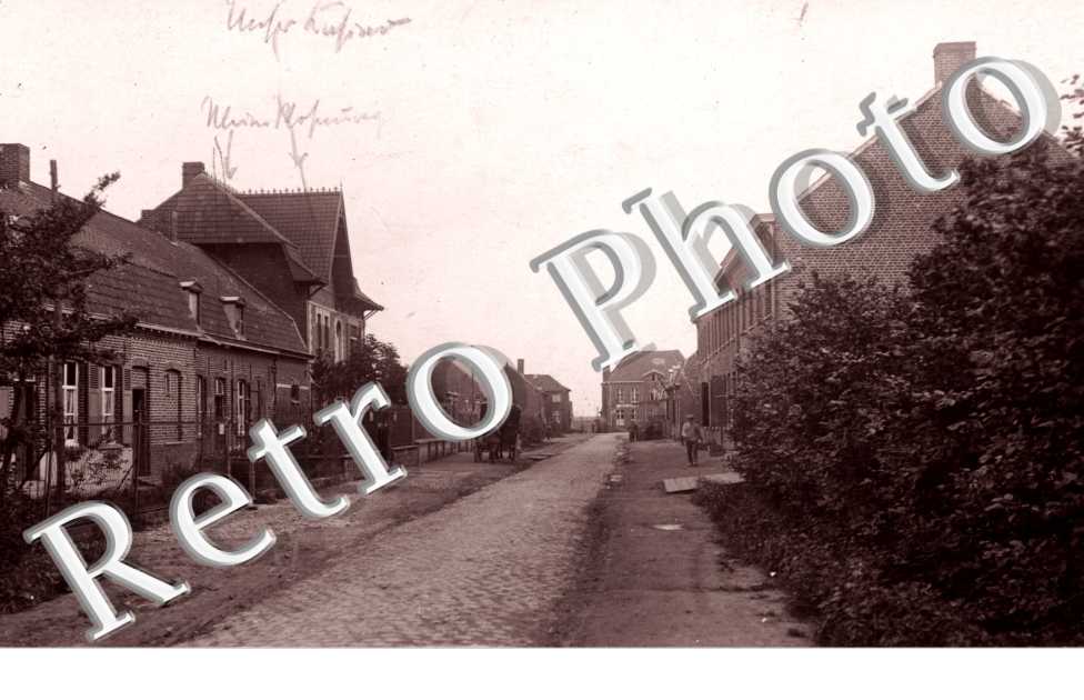 Une rue carte militaire allemande