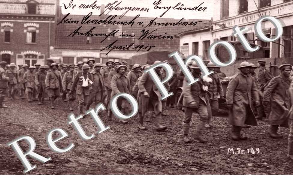 prisonniers militaires anglais avril 1918