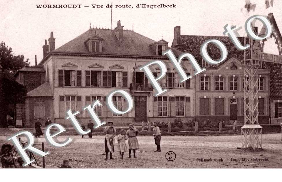 Vue de route, d'Esquelbeck