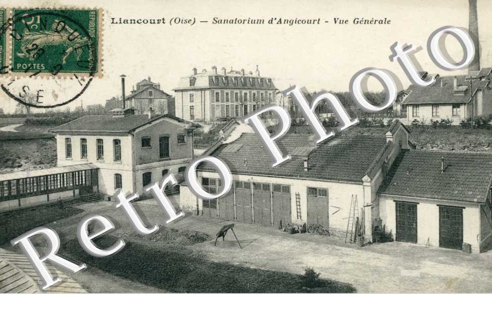 Sanatorium d'Angicourt - vue generale