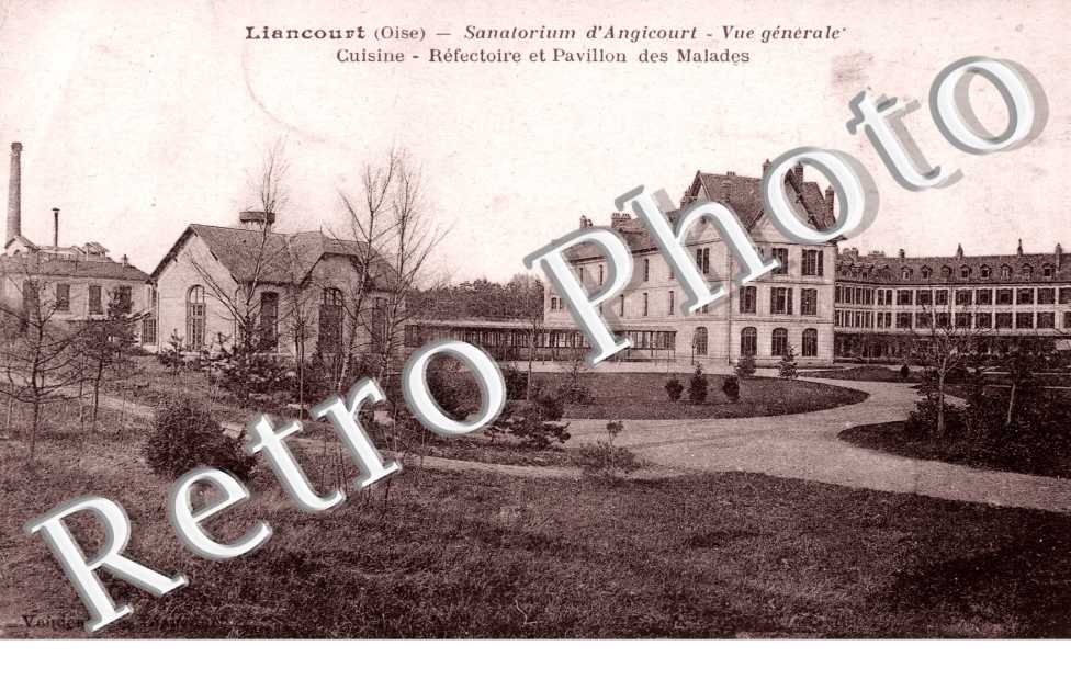 Sanatorium d'Angicourt - vue generale