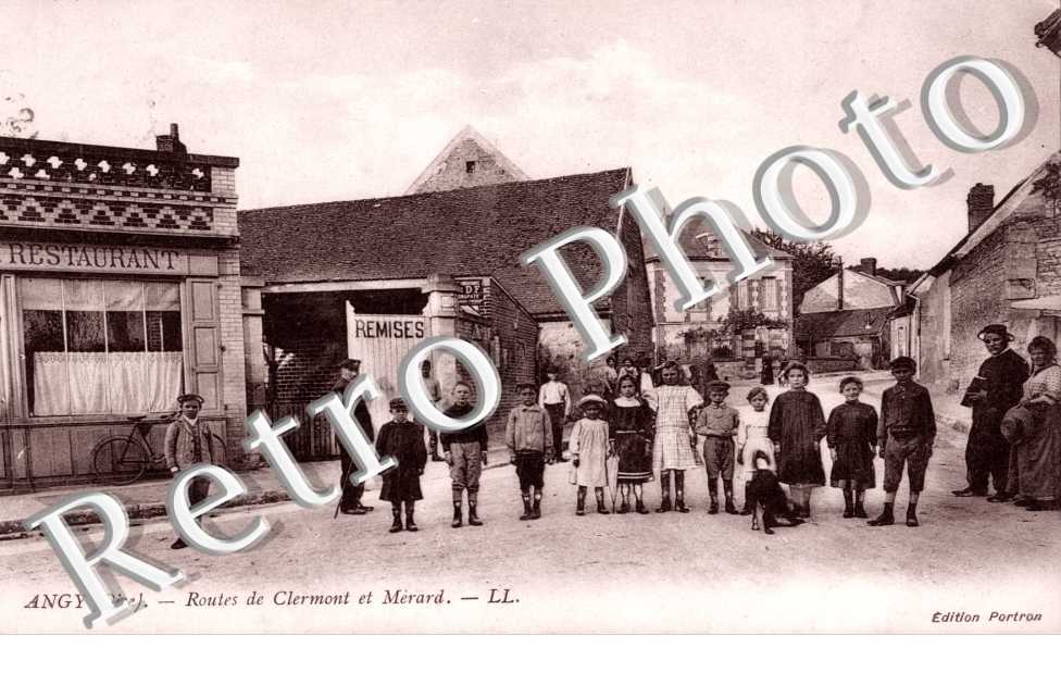 Routes de Clermont et Merard