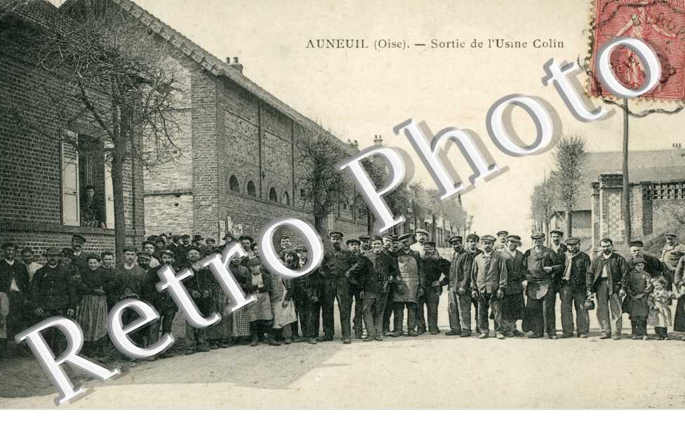sortie de l'usine Colin