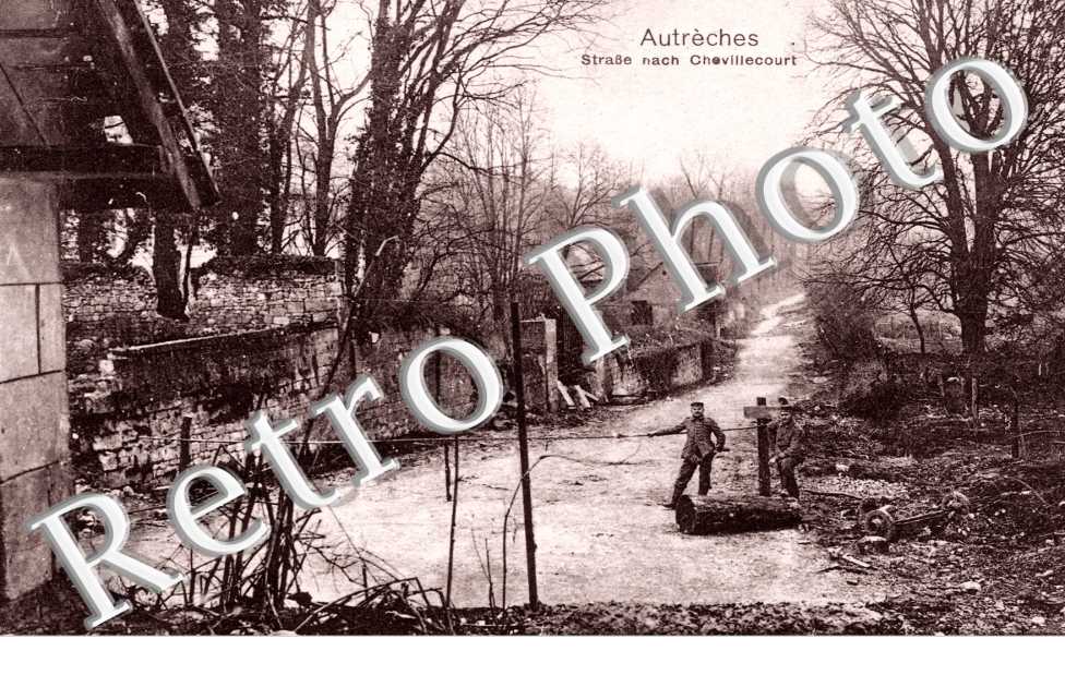 Strasse nach Chevillecourt