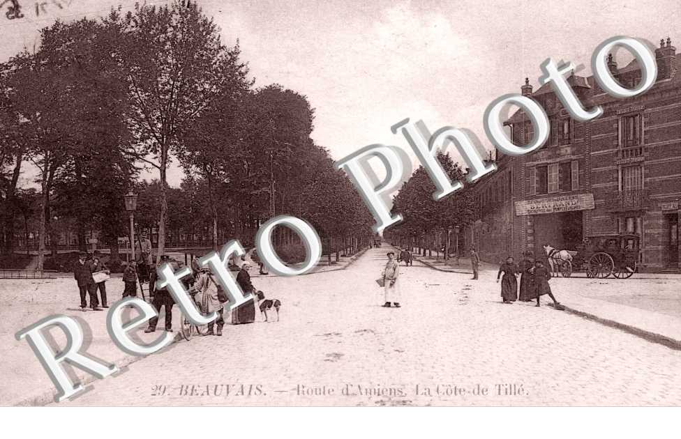 Route d'Amiens, la Cote de Tille