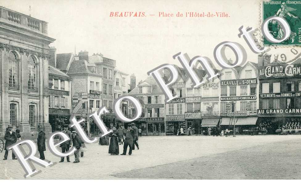 la Place de l'Hotel de Ville