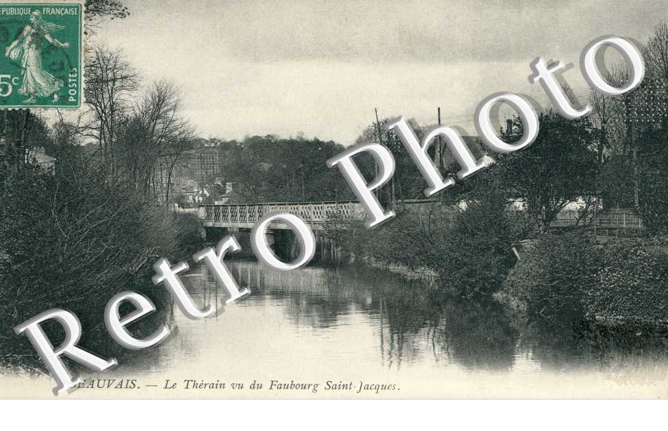 le Therain vu du faubourg saint Jacques