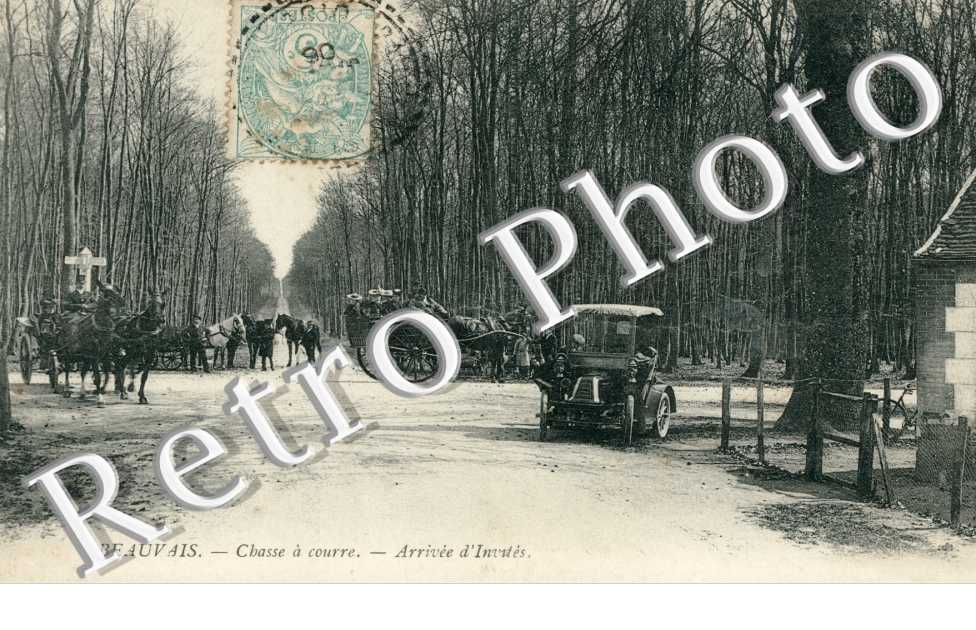 Chasse a courre, Arrivee d'invites