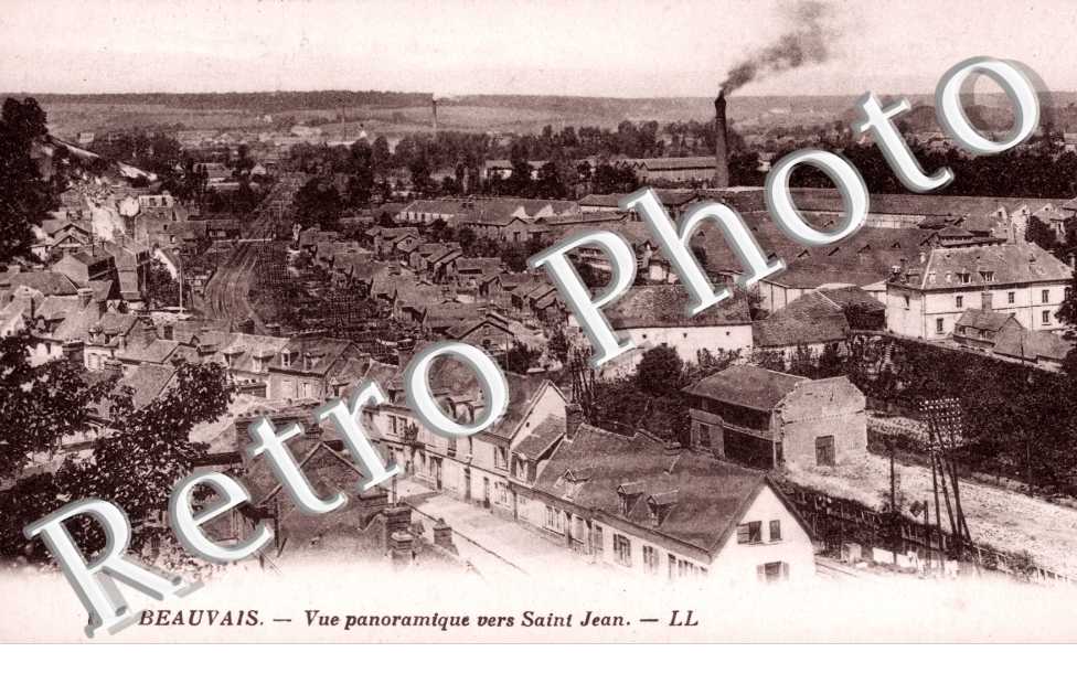 Vue panoramique vers Saint Jean