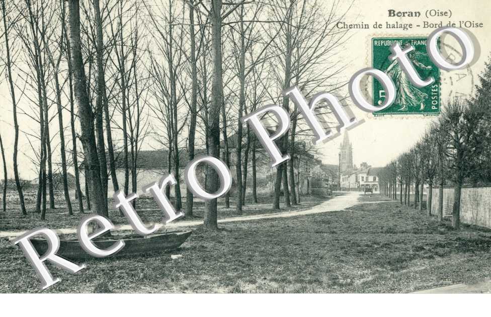 Chemin de halage, Bord de l'Oise