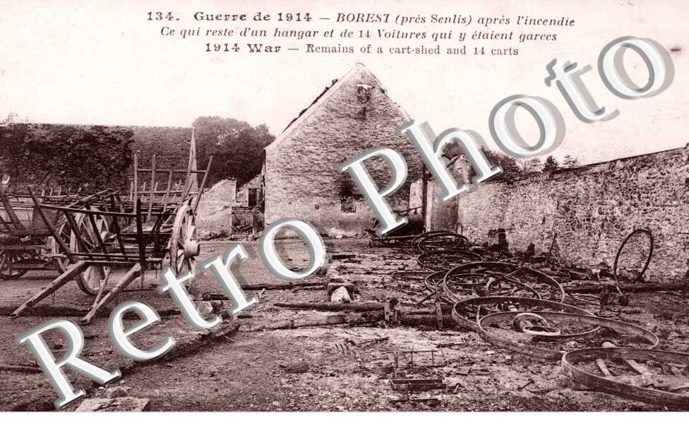 Apres l'incendie