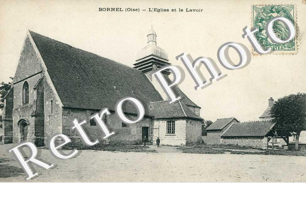 l'eglise et le lavoir