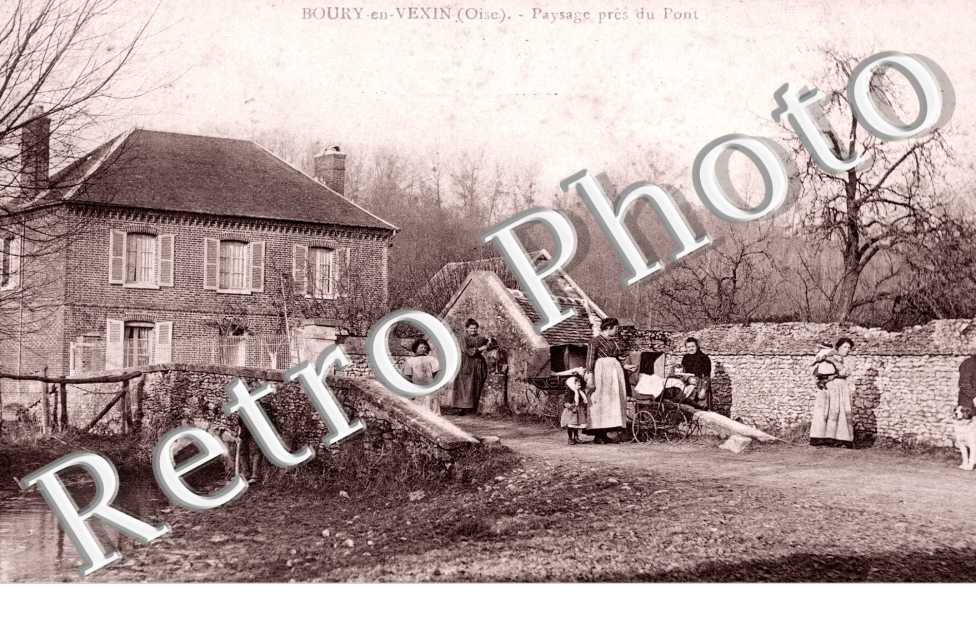 Paysage pres du Pont