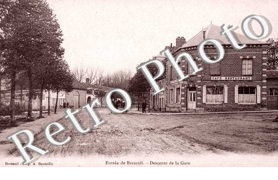 Entree de Breteuil, Descente de la Gare