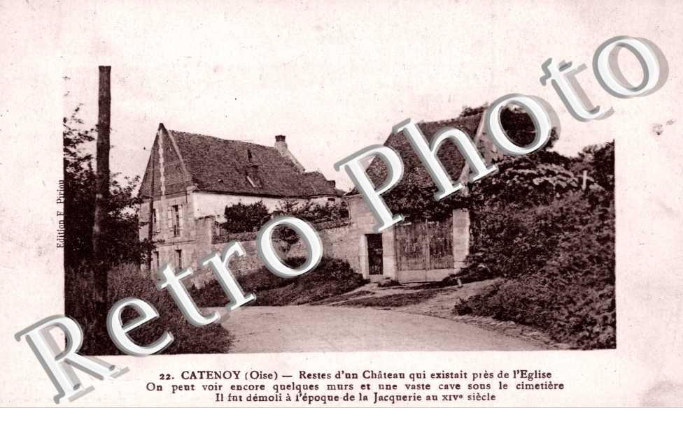 Restes d'un Chateau qui existait près e l'Eglise