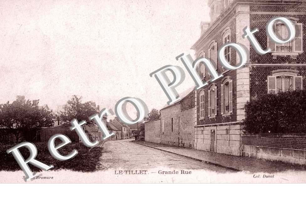 Grande rue  de la ville