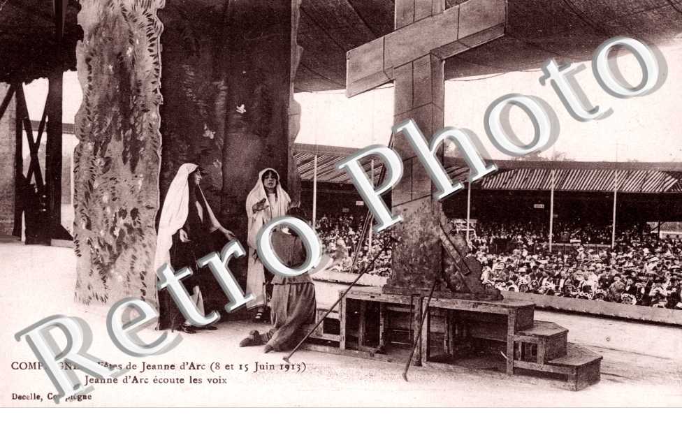 Fetes de Jeanne d'Arc,  8 et 15 juin 1913, Jeanne ecoute les voix