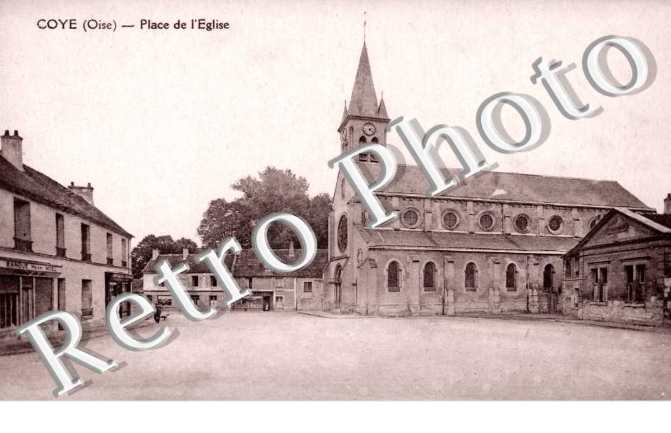 Coye-la-Foret, Place de l'Eglise