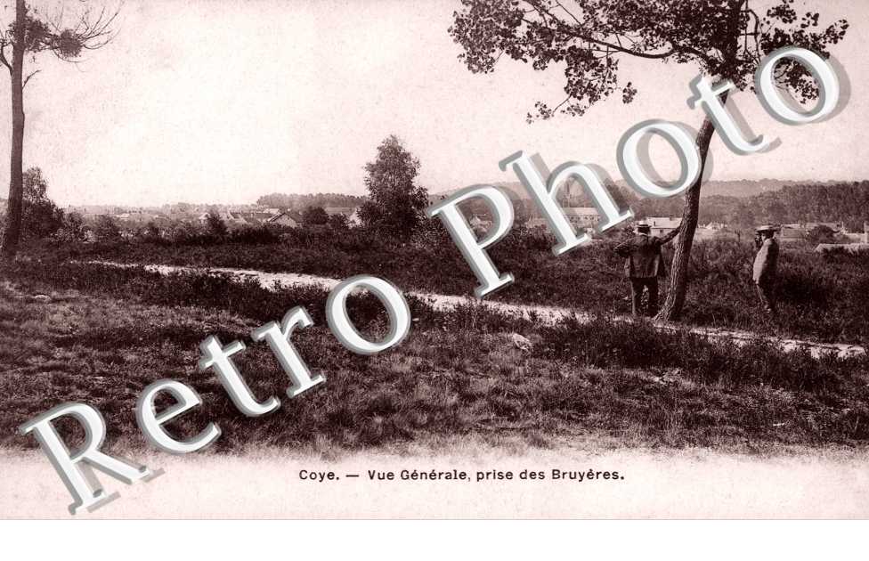 Coye-la-Foret, Vue Generale, prise des Bruyeres