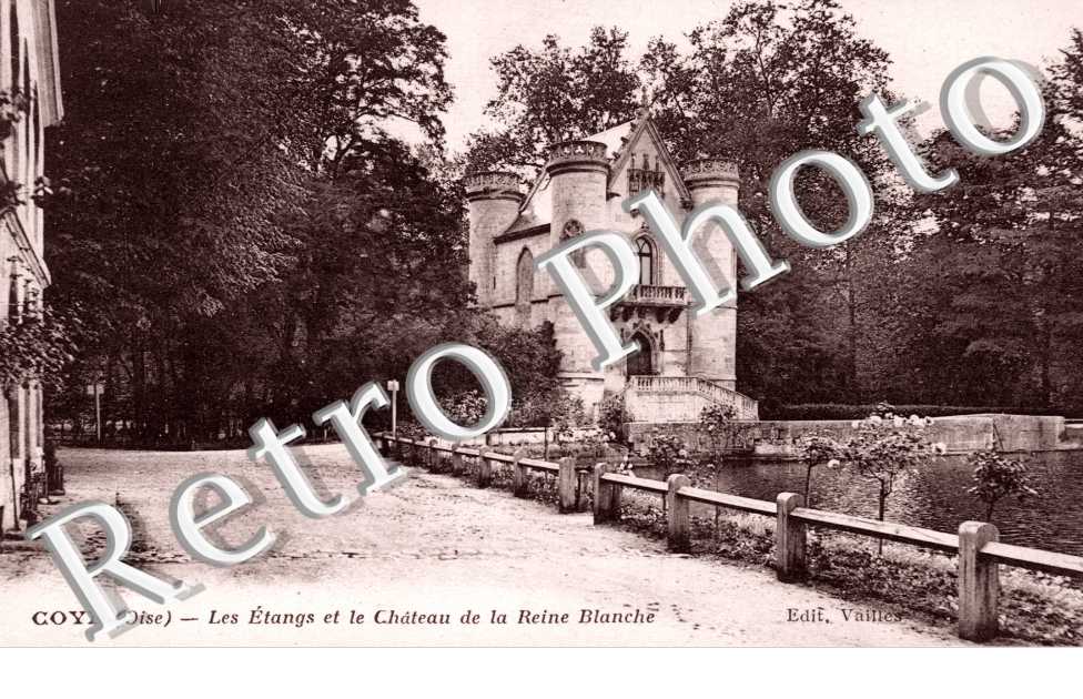 Coye-la-Foret, les Etangs et le Chateau de la Reine Blanche