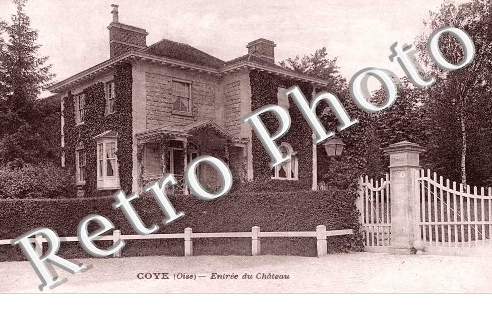Coye-la-Foret, Entree du Chateau